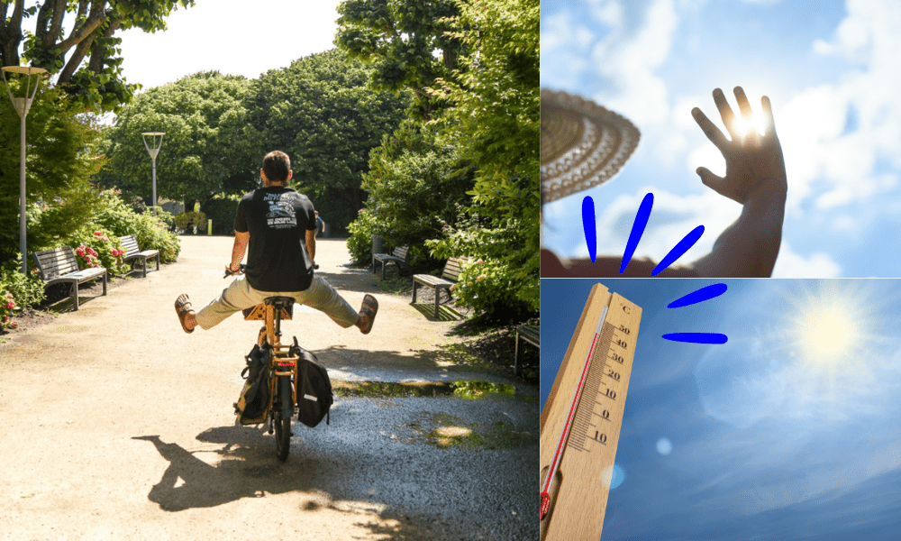 Canicule et kit vélo électrique : rouler en sécurité - VIRVOLT