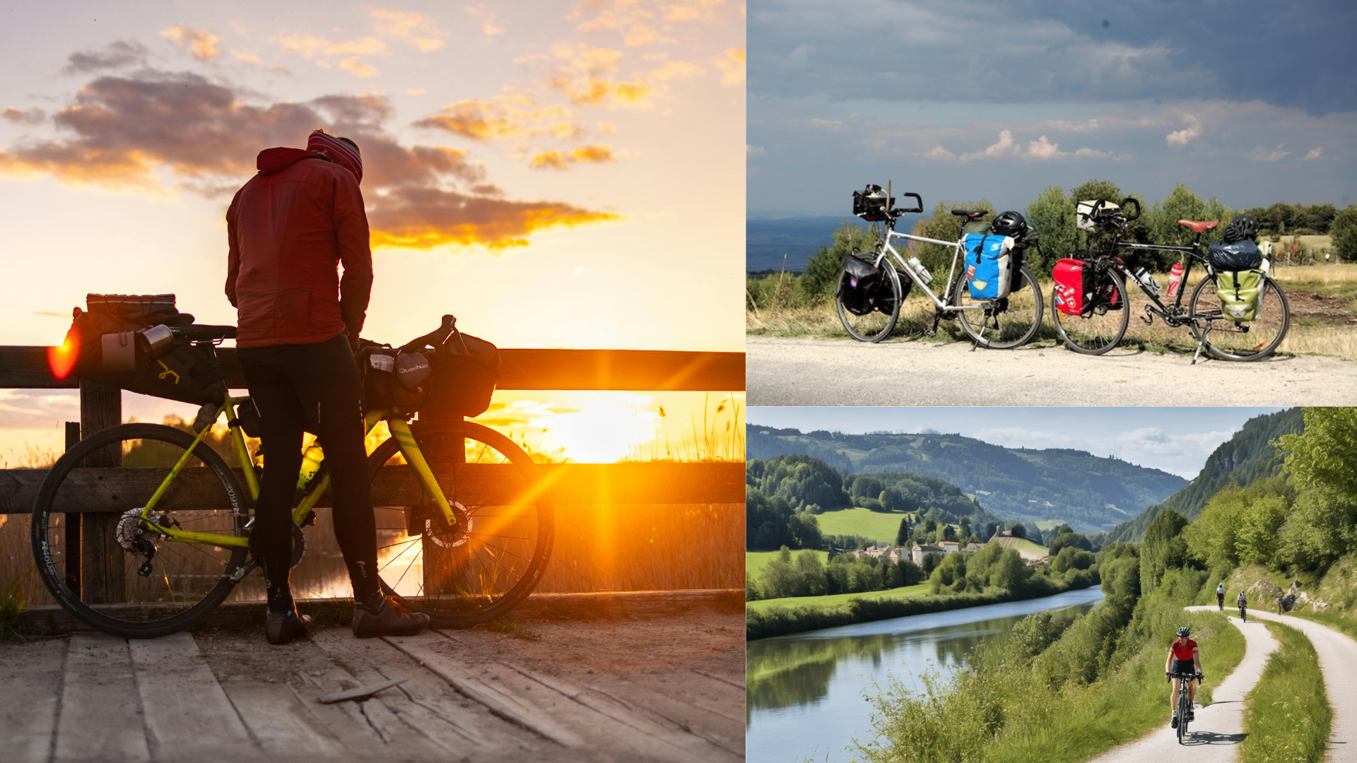 Voyager à vélo en été : découvrez les 3 itinéraires incontournables et comment le kit électrique transforme vos aventures - VIRVOLT