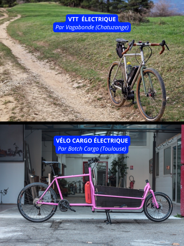 Vélo cargo et VTT électrifiés avec Virvolt