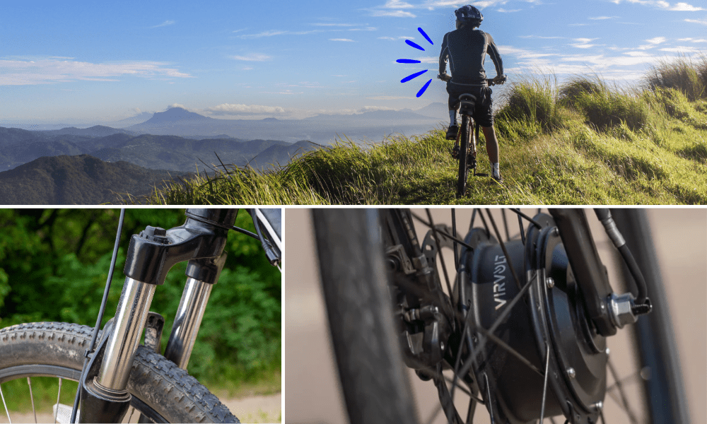 Suspension avant et moteur roue avant : électrifier son vélo ? - VIRVOLT