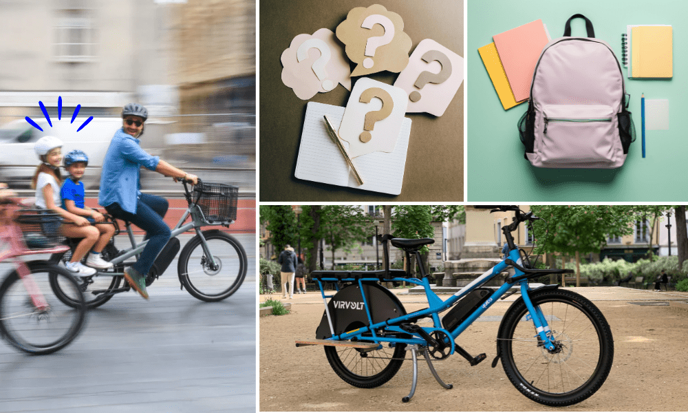 Rentrée scolaire : quelle solution de vélo électrique pour emmener son enfant ? - VIRVOLT