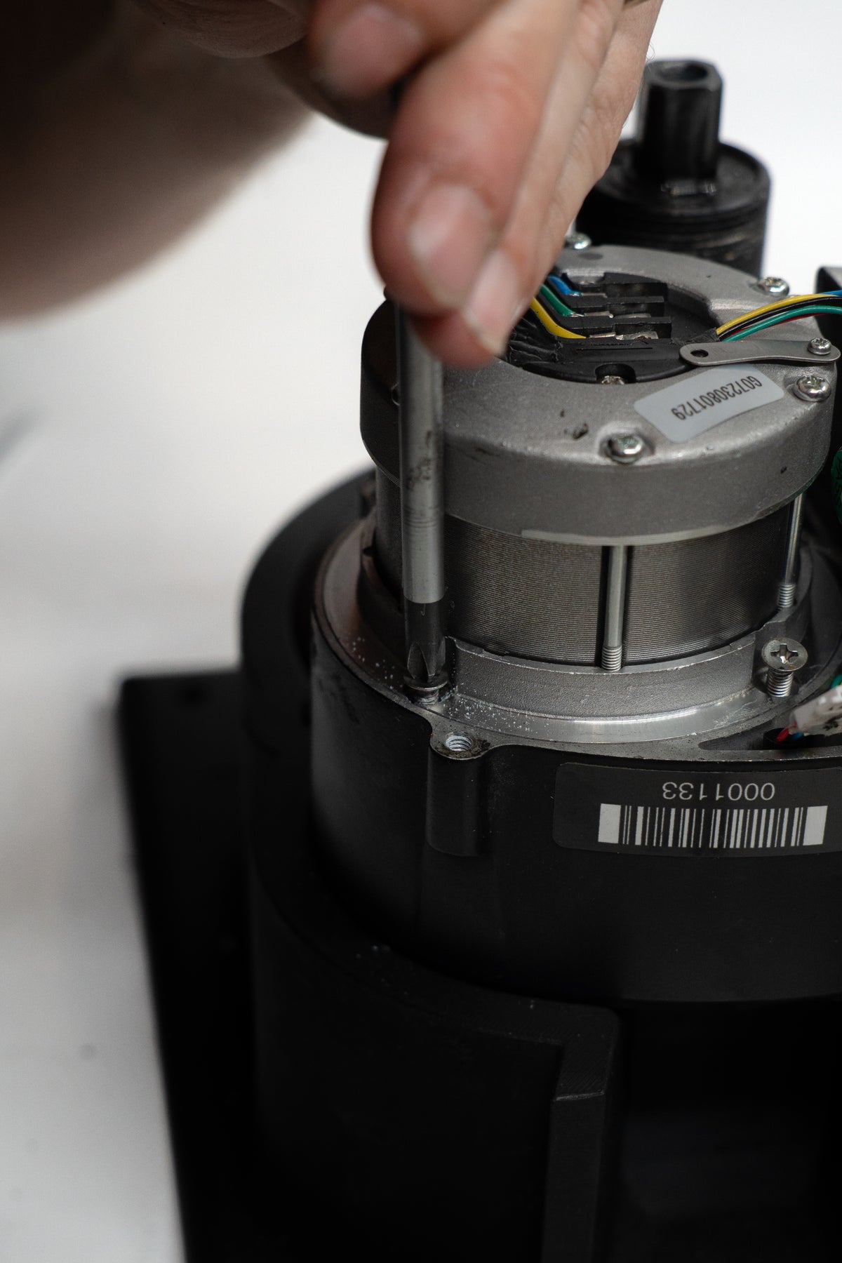 Moteur Virvolt ouvert lors d’un entretien Refresh