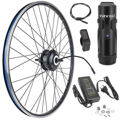 Composants du kit de conversion Virvolt 750 pour vélo électrique