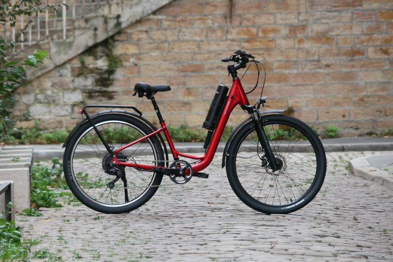 Vélo Cannondale avec kit Virvolt 750 et batterie standard 70 km d’autonomie