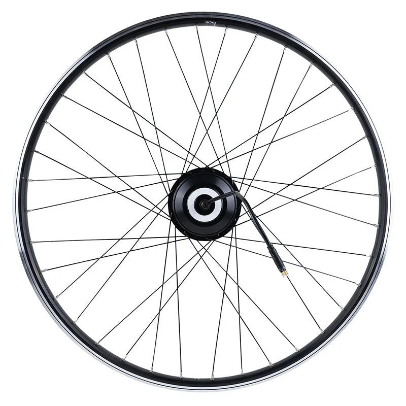 Moteur dans la roue arrière du kit d’électrification Virvolt 750