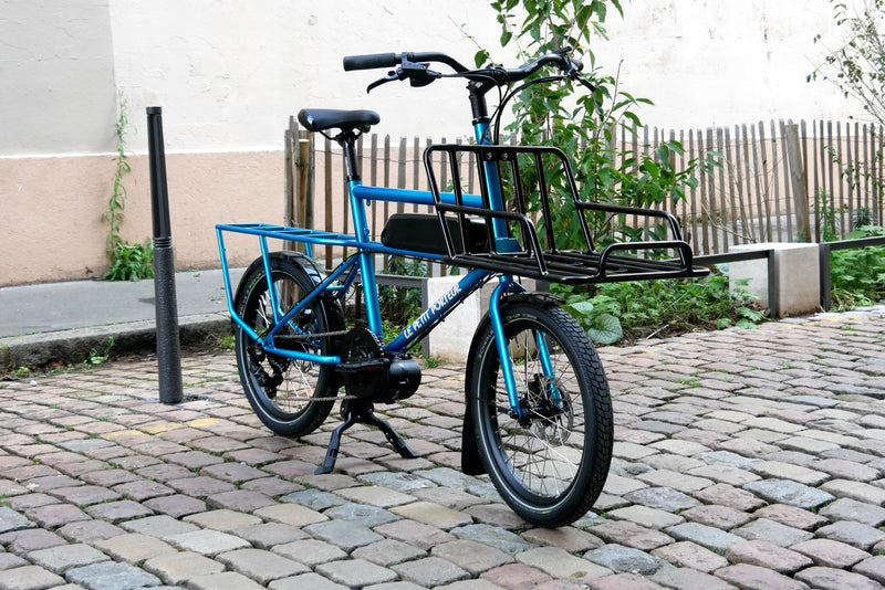Vélo Petit Porteur électrifié avec le kit moteur pédalier Virvolt 900